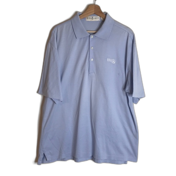 Fairway  Greene Mens Bonita Bay Cotton Polo Shirt Size Large